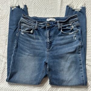 Flying Monkey Distressed Jeans Raw Hem Size 30